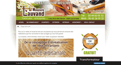 Desktop Screenshot of menuiserie-charpente-oise.com