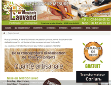 Tablet Screenshot of menuiserie-charpente-oise.com